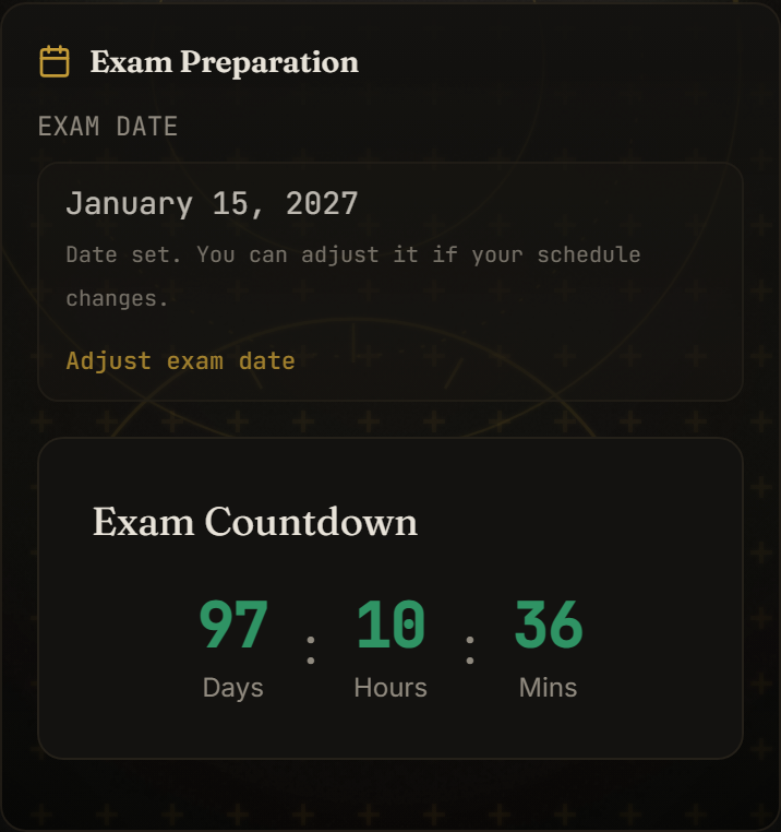 How to Change Your Exam Date in Vantrel